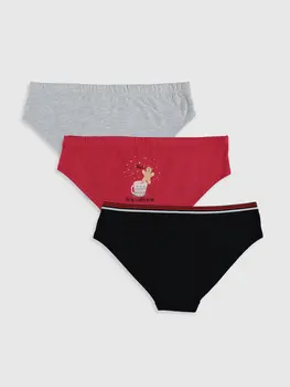 

Cotton Hipster Panties 3'lü