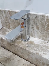 Basin Mixer Bathroom Faucet Water-Tap Bacia Hot Torneira Single-Handle Cold Banheiro