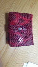 Small Wallet Contacts Rfid Genuine-Leather Women Card-Holder Coin-Purses Female Hasp