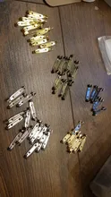 50 unids/lote 15 20 25 30 35 mm broche de Clip pines alfileres de seguridad broche ajustes en blanco Base para la fabricación de la joyería DIY suministros