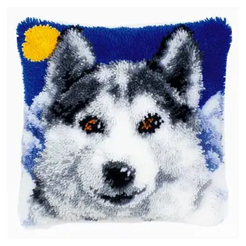 

0014127-pn cushion (carpet technique) vervaco 'lyka' 40x40 cm