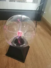 Lighting Decor Touch-Lamp Plasma-Ball Crystal Led-Night-Light Christmas Novelty Magic