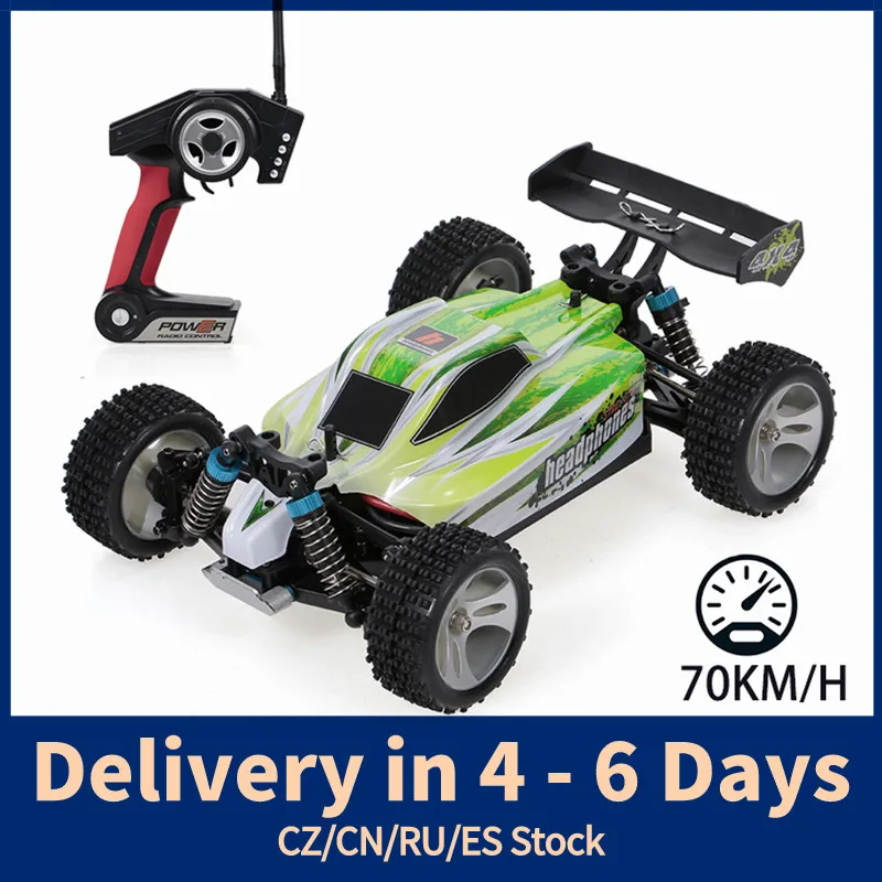 WLtoys A959-B 1:18 2 4 ГГц 4WD RC автомобиль 70 км/ч высокая скорость гоночный электрический