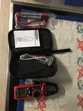 Habotest HT206D AC DC 600V 600A Ohm, Hz temperatura medidor de pinza Digital multímetro pinza amperimetrica