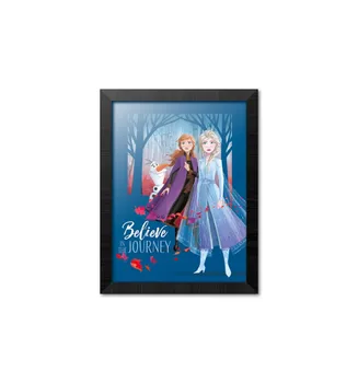 

Framed PRINT 30X40 CM DISNEY FROZEN BELIEVE IN THE JOURNEY