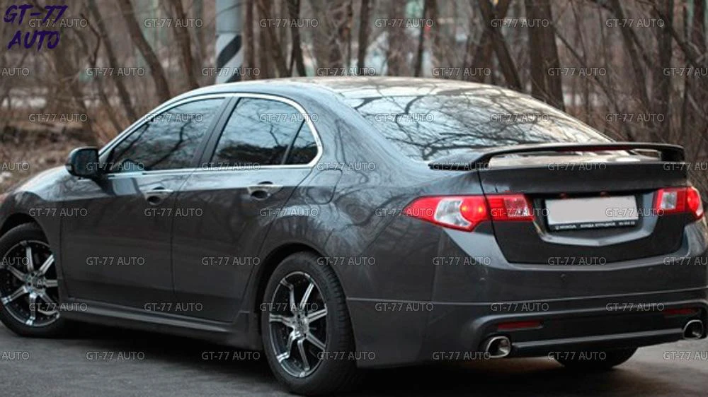 Спойлер на крышку багажника для Honda Accord 8 2008-2012 со стоп-сигналом штатный вид внешний материал АБС-пластик Стайлинг тюнинг коврик