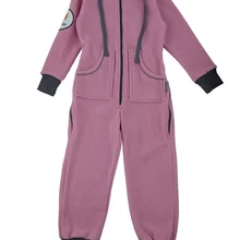 Комбинезон флисовый на молнии "Помадка"