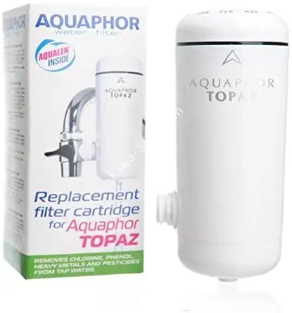 Aquaphor Topaz Replacement Cartridge 750 Lt. Tap Water Purifier Clean Kitchen Faucet Washable Ceramic Percolator Water Filter