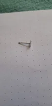 Ear-Pins Ball-Needles Stud-Earrings Jewelry Back-Plug Making-Findings Stainless-Steel