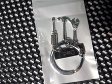 Llavero con diseño de letras de papá, destornillador de martillo creativo, llavero de llave inglesa, decoración de bolso, colgante con borla, regalos para el Día del Padre