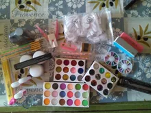 COSCELIA Pro uñas polvo acrílico brillo Set de manicura Gel UV de manicura herramientas de uñas de acrílico Kit de cepillo de Tip de uñas decoración herramientas