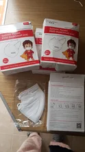 Mascarilla KN95 de 5 capas con filtro FFP2 para niños y niñas, máscara facial con respirador CE, antipolvo, para chico y Chica, 2021