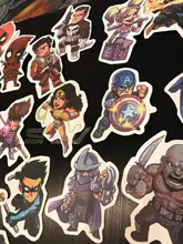 10/30/50 Uds de dibujos animados Disney pegatinas Marvel bien los Vengadores etiqueta engomada impermeable equipaje Skateboard guitarra portátil pegatinas juguete de niño