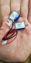 EBOWAN-Mini válvula de Gas y aire de 2 posiciones, Micro solenoide de salida de escape, interruptor de 3 vías, DC 4,5 V 24V 6V 12V
