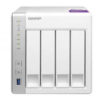 

QNAP NAS server and storage TS-431P link ethernet LAN tower White