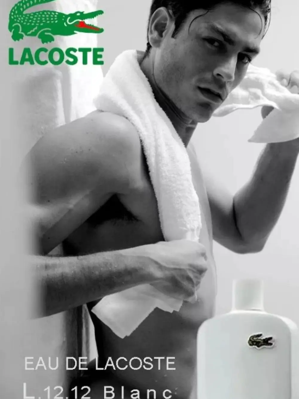 Men's Perfume Toilet Lacoste Eau De Lacoste (l.12.12 Blanc) 50 Ml - -