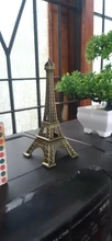 Figurine Statue Toys Model Souvenir Crafts Paris-Tower Home-Decor Bronze Metal Children