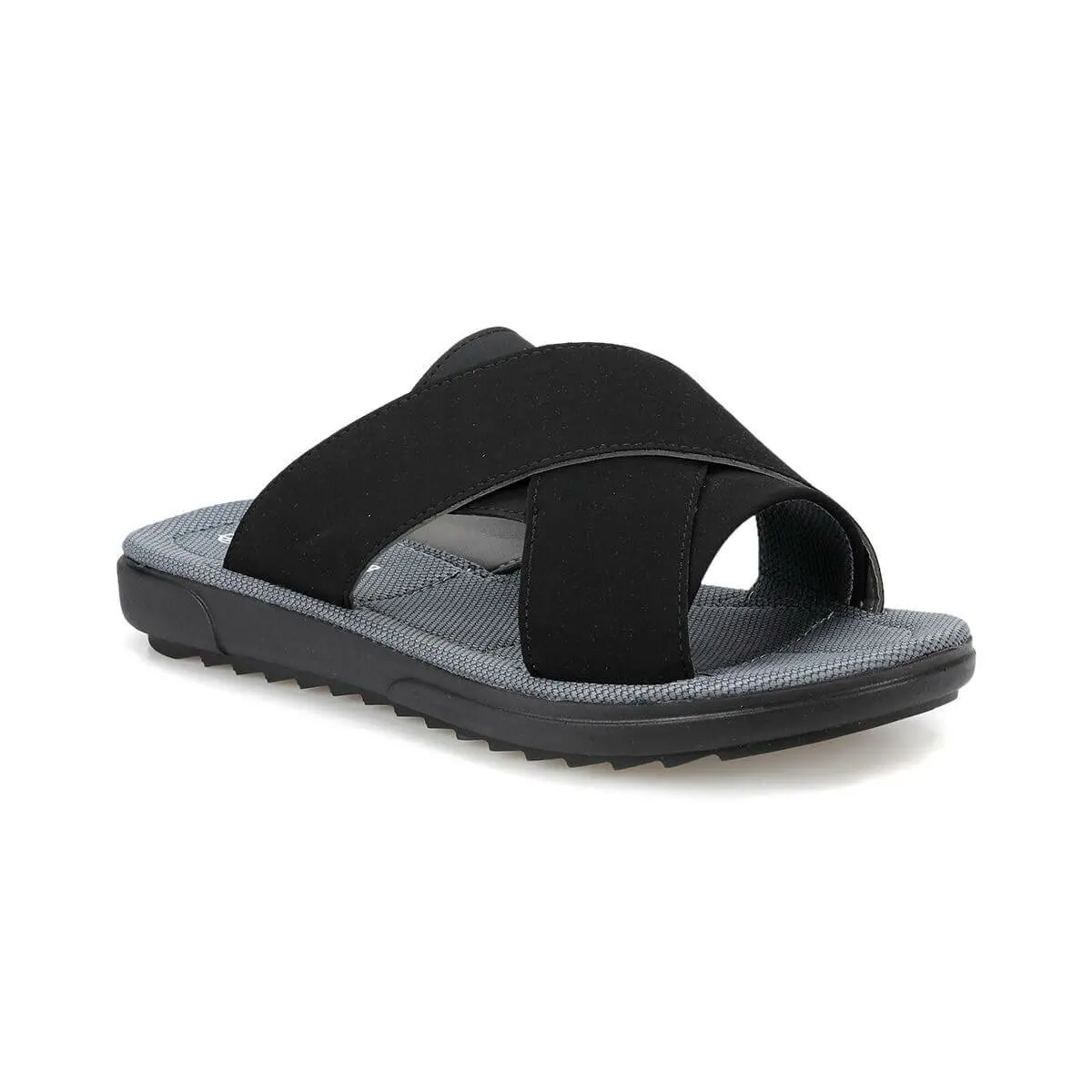 

FLO CMPR-1 Black Male Slippers Panama Club