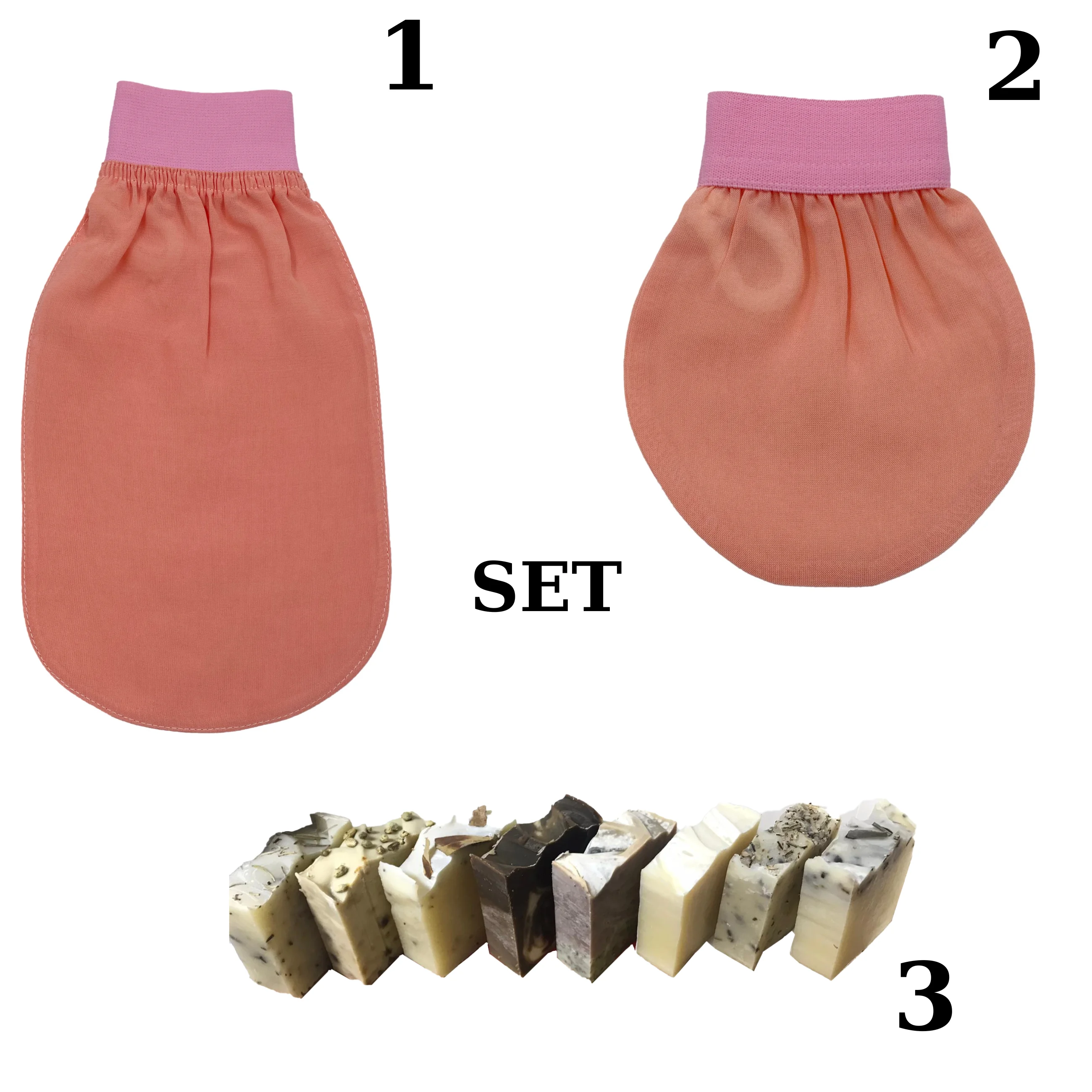 

Испытайте максимальное обновление кожи с помощью нашего набора шелковых отшелушивающих перчаток 3-в-1 на основе растений идеально подходит для нежного удаления омертвевшей кожи