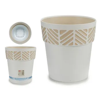 

Planter Orfeo Plastic White White