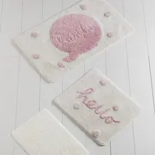 Коврик для ванной | коврик для ванной нескользящие Противоскользящие коврики Hello 3L набор 60X100 см-50X60 Cm-40X60 см