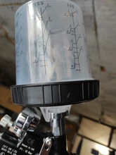 Pistola de pulverización de pintura, taza mezcladora de pintura, tipo PPS, H/O, taza rápida, tanque de PISTOLA DE PULVERIZACIÓN, pps, 165/400/600ml, 10 Uds.