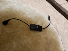 ANPWOO-Cable USB de 28cm con interruptor, Cable de encendido/apagado, palanca de extensión para lámpara USB, suministro de alimentación de ventilador, línea, adaptador duradero de gran oferta