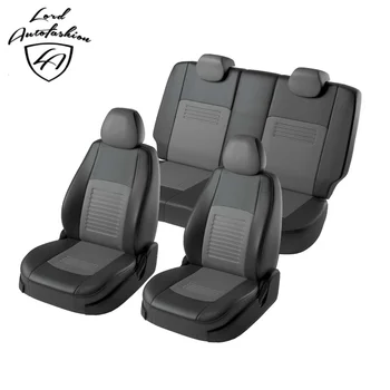 

For Lada Vesta SW Cross 2017-2020 special seat covers WITH REAR ARMREST full set (Eco-leather, Model Turin)
