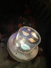 Projector-Night-Light Led-Lamp Bt-Speaker Chargeable-Universe Rotate Starry Sky Baby Gift