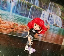 ICY DBS-Muñeca Blythe desnuda, cuerpo articulado desnudo con conjunto de mano, muñeca de chica de moda AB, precio especial