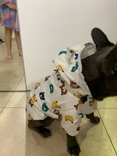 Clothing Bulldog-Clothes Corgi Raincoat Poodle Pug Bichon French Waterproof for Schnauzer