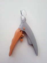 Perro tijeras de uñas para uñas Clippers de aseo de tijeras para garras de gato y perro productos con luz Led de tijeras de uñas SD