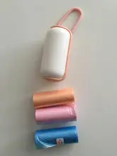 Pet-Waste-Bag-Holder Holder-Accessories Dispenser Poop-Bags Small Cute for Pet-Dog Oval-Shape