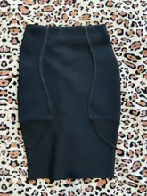 Bandage Skirt Short Woman Clothes Bodycon Sexy Harajuku Women Plus-Size Winter New 2XL