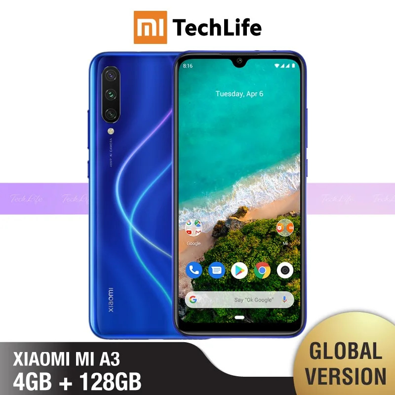 Глобальная версия Xiaomi Mi A3 128 Гб ROM 4 RAM (абсолютно новая/запечатанная) mi a3 a3| |