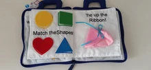 Montessori-Toys Baby Books Activity-Story-Book Fabric Learning-Education Quiet Toddlers