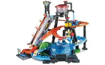 

Track Hot Wheels crocodile tunnel washing toy