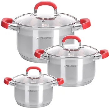 

Set of dishes 6PR 2 + 2,5 + 3,5 L Mayer & Boch 28818