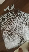 Cutting-Dies Die-Cuts Album Decorative-Crafts Diy Scrapbooking Embossing Metal 26-Letters