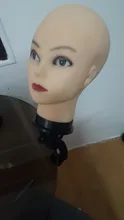 Soporte de cabeza de maniquí para práctica de cosmetología, cabeza de maniquí para entrenamiento africano para Estilismo de cabello, nuevo