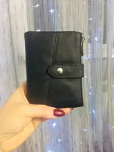 Small Wallet Female Purse KAVIS Genuine-Cow-Leather Fashion Ladies Card-Holder Clutch