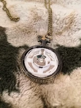 Fallout-Reloj De Bolsillo con colgante para hombre, niño y niña, 4 piezas, juego Fob Steampunk, regalos De Navidad, 111