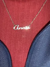 Sipuris, Collar personalizado con nombre, collares de acero inoxidable de Color acero para mujer, joyería personalizada para hombre, regalo de novia