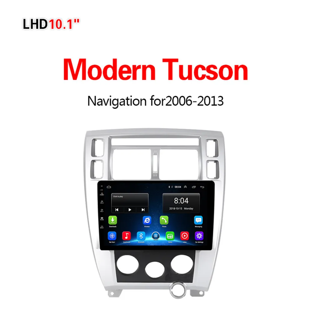 Lionet gps навигация для автомобиля современный Tucson 2006-2013 10,1 дюймов LH2007Y