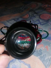 Lupa con Clip para gafas, 10 aumentos, herramienta de reparación de relojes de Color azul y rojo, lupas de lente de aumento, relojeros, herramientas para joyeros, rojo y azul