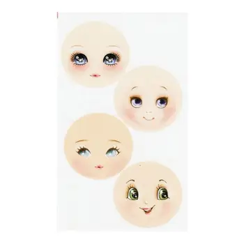 

Gdvim01 foamiran with print 'puppet face 1', D 60mm, 4 PCs. On the sheet 12*20 cm, renkalik