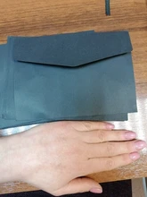 Sobres de papel clásicos de 10/20 piezas, Sobres de papel blanco y negro Kraft en blanco para ventana, sobre de invitación de boda