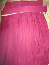 Pleated-Skirt Simplee Elegant 20-Color Fashion Women Belt A-Line British-Style with Autumn