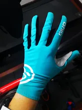 Giyo-guantes de dedo completo para ciclismo, antideslizantes, de tela de Lycra, para ciclismo de carretera
