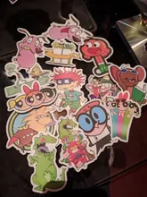 Pegatinas de equipaje para niños y niñas, 50 Uds., grafiti clásico de los 90, impermeable, para monopatín, Maleta de viaje, teléfono, portátil